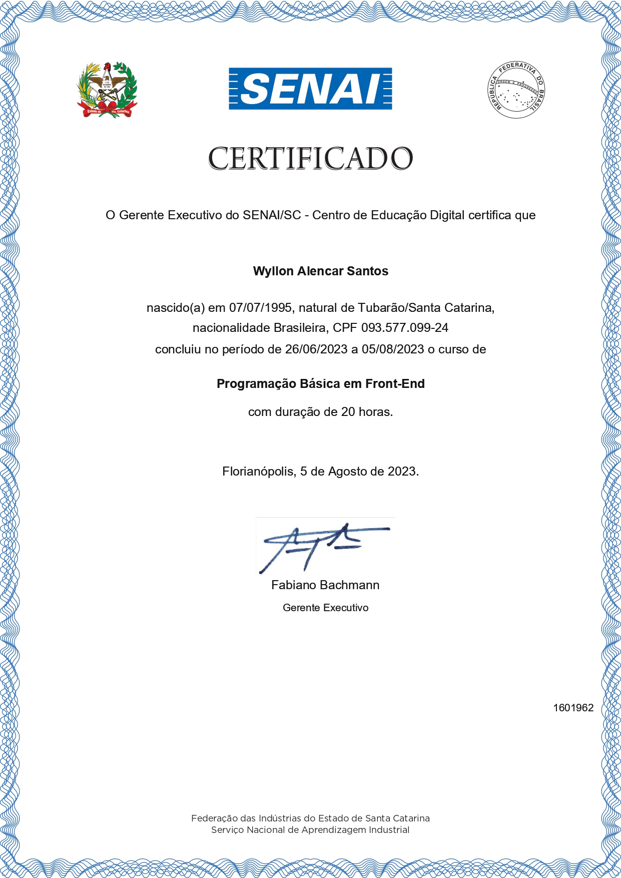 Certificado-front-end